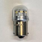 LEDバルブ ライセンス球 24V G18タイプ BA15Sハクショク色(24V12W電球ナドニ互換) ケリー電気産業