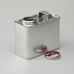 0.5L 取手付角缶(スチール製) エスコ