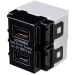 EA940CF-84 USB給電用コンセント(USB TypeA/2ポート) エスコ