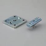 EA976CB-32 40角用 後入れ式ジョイント(プレート+テーパーナット エスコ