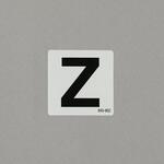 アルファベット表示ステッカー[Z] エスコ