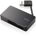 カードリーダー USB3.0 ケーブル収納タイプ Windows11 Mac エレコム