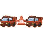 MOW845 連続ワッペン 消防車 KIYOHARA(清原)