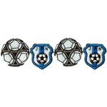 MOW694 連続ワッペン サッカー KIYOHARA(清原)