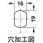 カムロック ナット固定 フックカム ハーフェレ