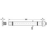 283.38.020 ガラス棚受サポート 耐荷重20kg/ペア Φ20mm ハーフェレ
