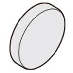 408.45.102 扉保持用マグネット Φ20×3mm ハーフェレ