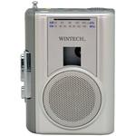 ACアダプター付属ラジオ付きテープレコーダー WINTECH(ウィンテック/廣華物産)