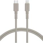 しなやかで絡まない シリコンケーブル 急速充電 データ転送対応 Apple MFi認証品 USB-C to Lightning MOTTERU