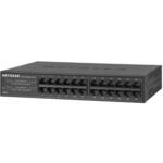SOHO/家庭向けギガビット24ポート アンマネージスイッチ NETGEAR