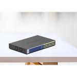 PoE+対応(260W)ギガビット16ポート アンマネージスイッチ NETGEAR