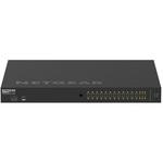 【お値打ち価格】NETGEAR ProAV対応スイッチングハブGSM4230P ProAV向けPoE+対応(300W)1Gポートx26 SFPスロットx4 フル