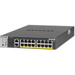 XSM4316PA-100AJS PoE+対応(199W)10ギガビット16ポート L3 スタッカブル フルマネージスイッチ M4300-16X NETGEAR