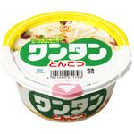 4901990051798 マルちゃん ワンタンとんこつ カップ 37g x12 東洋水産(マルちゃん)