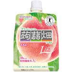 マンナンライフ クラッシュ蒟蒻畑 ライト特保 もも味 150g x6 マンナンライフ