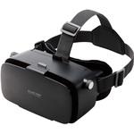 VRゴーグル スマホ用 メガネ対応 目幅調節可 ピント調節可 4.8～7インチ iPhone Android対応 2D 3D エレコム