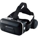 VRゴーグル VRヘッドセット ヘッドホン一体型 スマホ用 メガネ対応 目幅調節可 ピント調節可 4.8～7インチ エレコム