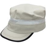 【涼】八角 作業帽子 ベージュ ジュトク