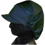 【涼】セミフード型 作業帽子 ネイビー ジュトク