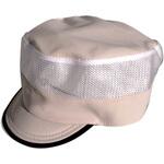 【涼】丸天 作業帽子 ベージュ ジュトク