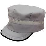 【涼】八角 作業帽子 グレー ジュトク