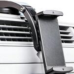 汎用 タブレット車載ホルダー ダッシュボード用 真空吸着&粘着ゲル固定 ロングアーム ブラック Smart Stock