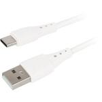 タイプCケーブル2m ストレートタイプ ホワイト コーリュウ