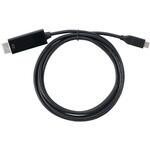 USB TypeC-HDMI変換ケーブル(1.8m) 4K対応30Hz アーテック[学校教材・教育玩具]