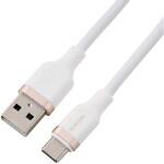 USB-A to USB Type-C ケーブル シリコン やわらかい 絡みにくい 15W 3A エレコム