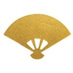 金銀末広 無地 神堂