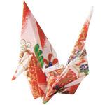 飾り折鶴 千代紙 神堂