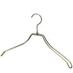 湾曲スチール製ハンガー アンティークゴールド ストア・エキスプレス