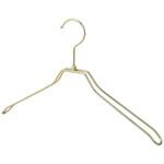 平型スチール製ハンガー ゴールド ストア・エキスプレス