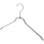 平型スチール製ハンガー クローム ストア・エキスプレス