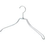 湾曲スチール製ハンガー クローム ストア・エキスプレス