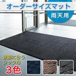 【オーダー】オーダーサイズマット 雨天用マット ラインアート 全辺ふち付 テラモト