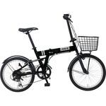 20型 6段変速付き折りたたみ自転車 2026モデル【前カゴ取付済み簡易組立品】 Jeep(ジープ)