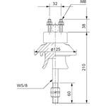 6KV屋外支持がいし 丸線支持用 協進電機