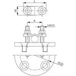 SP用丸線クランプ 協進電機
