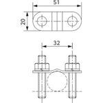 丸線クランプ(丸穴) 協進電機