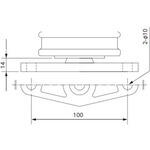 碍子用ベース金具 協進電機