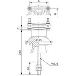 8KV屋外支持がいし 銅帯支持用 協進電機