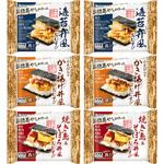 [冷凍]即食・簡便 おにぎらず おむすび おにぎり 3種×各2個(海苔弁・焼き鳥&そぼろ丼・かき揚げ丼) Delcy