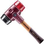 SIMPLEX プラスチックハンマー 鋳鉄製ハウジング&木製ハンドル仕様 径(60)mm ゴム複合材(黒)・プラスチーク(赤) Roemheld Halder(ロームヘルド・ハルダー)