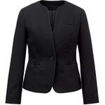 ノーカラージャケット レディース オフィス 事務服 サーヴォ(旧:サンペックスイスト)