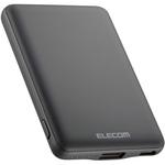モバイルバッテリー 5000mAh 12W 入力(Type-C×1) 出力(Type-C×1、USB-A×1) PSE認証 おまかせ充電対応 エレコム