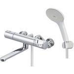 サーモスタット式シャワーバス水栓 エコアクアシャワー(樹脂ホワイト) INAX(LIXIL)