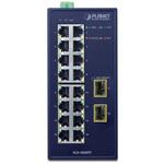 Giga 産業用スイッチングハブ SFP DC外部電源 PLANET Technology