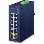 産業用スイッチングハブ 100BASE-TX ギガ2ポート SFP 2ポート付 PLANET Technology