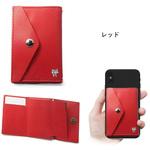 SANANDWPURD ミニマム財布 「and W」 PUレザー(レッド) 39thanks